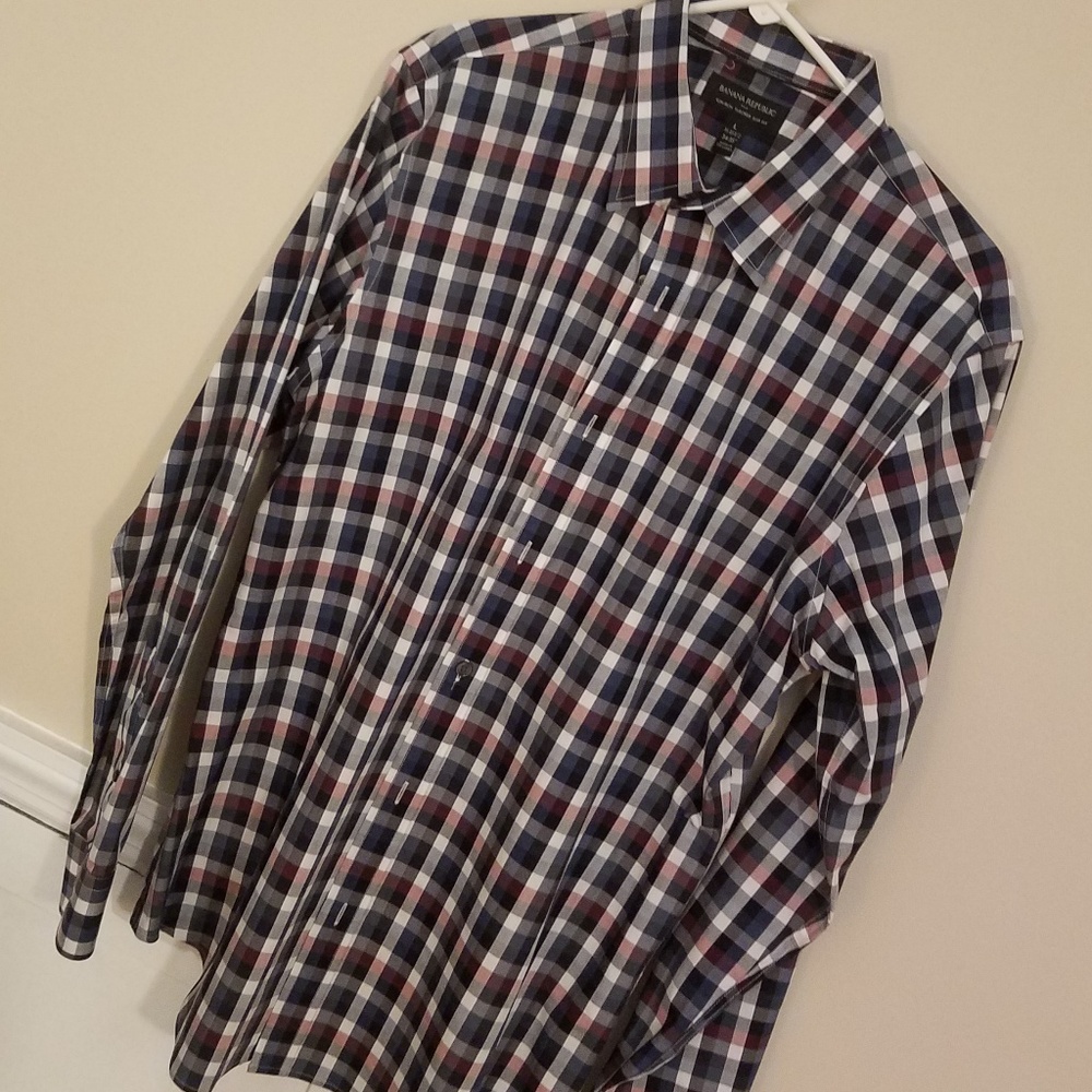 Banana Republic non-iron slim fit shirt